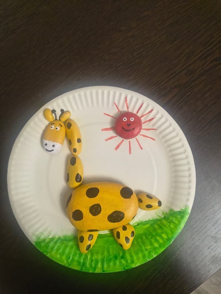 Giraffe Plate