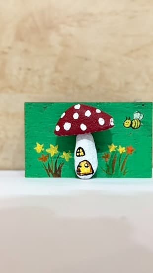 Mushroom on Green