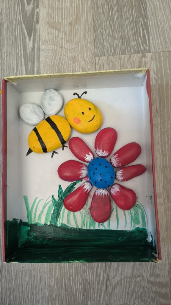 Bee & Flower